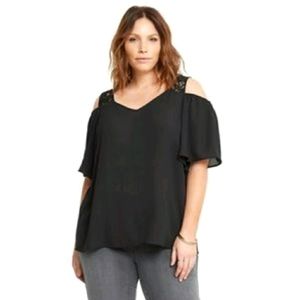 Cold shoulder top